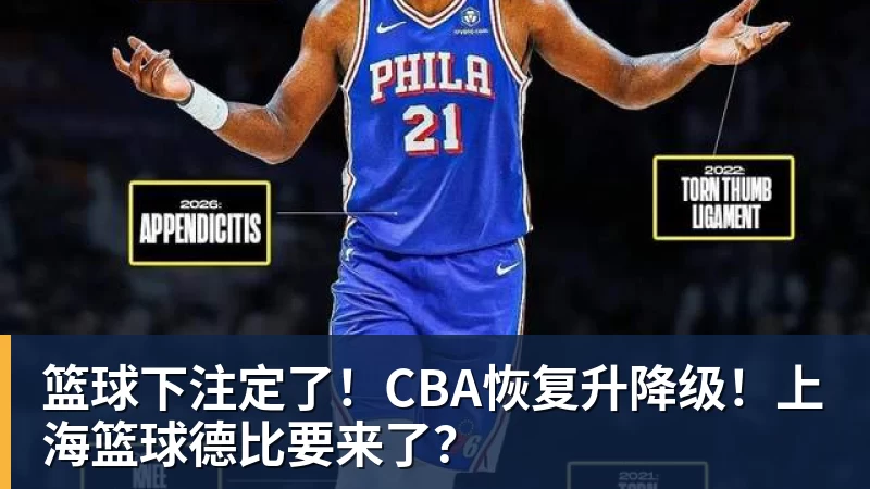 篮球下注定了！CBA恢复升降级！上海篮球德比要来了？